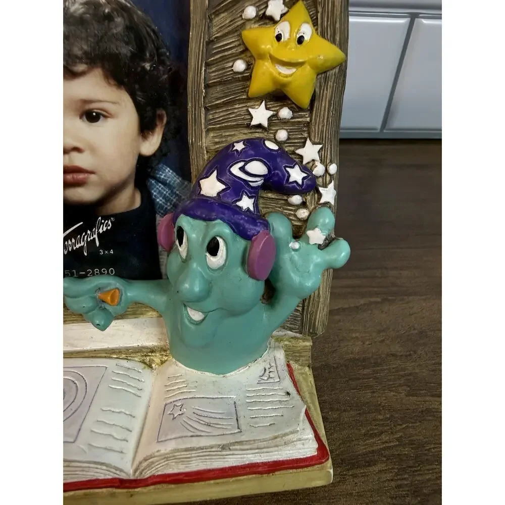NEW Rare Terragrafics Magical 3D Storybook Wizard Frame 1992
